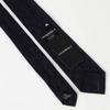 EMPORIO ARMANI Tie AR005 Dark Blue to Dark Navy Marine Blue with EA Logo and Eagle Check (AR005-04 Pattern, 8P61500637) [Used]