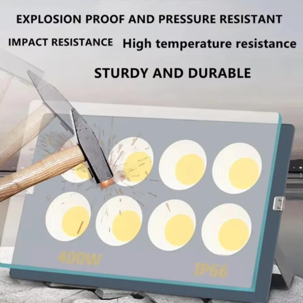 LED Outdoor Floodlight AC220V Spotlight IP66 Waterproof Lamp 50W 100W 200W 300W  500W 600W Led Flood Light Garden Street Lamp