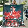 Rapper Anuel AA printed blankets Flange Warm blanket soft and comfortable home travel bed blanket picnic blankets birthday gift