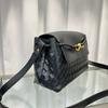 2026 Cross-border Leather Woven Messenger Bag, the Same Fashion Trend for Men and Women, Commuting Versatile Single Shoulder Messenger Bag Bag