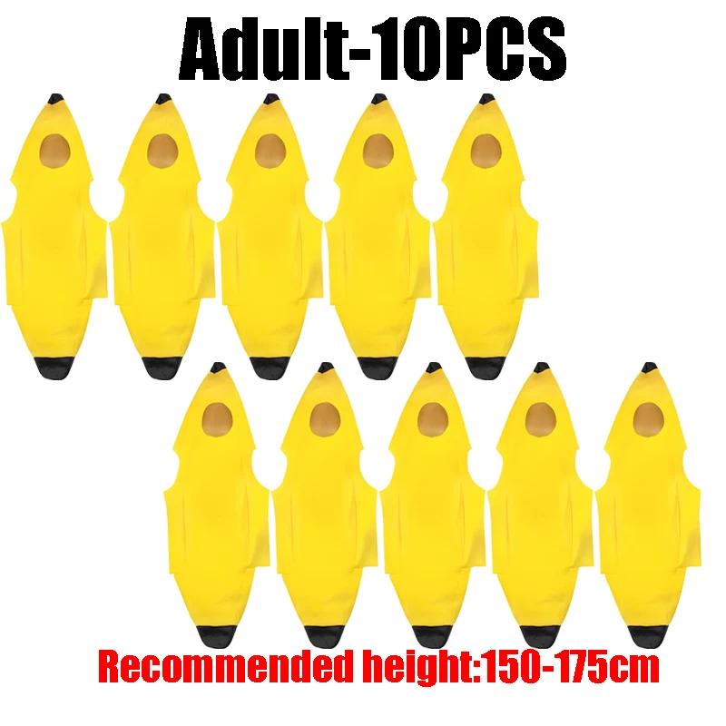 Deluxe Adult Unisex Banana Costume for Halloween Dress up Party & Roleplay Cosplay Spandex Material Funny Ecoparty Outfit