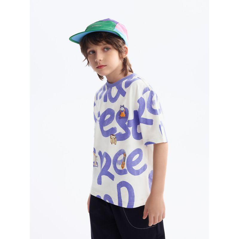 Mqd Children's Clothing Original Boys' Short-Sleeved T-Shirt Summer New Style Summer Clothing Kidsren's Short-Sleeved Tops Baby Bottoming Shirt