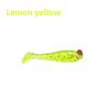 5pcs Glow in The Dark Soft Lure Baits 5cm 1.3g Realistic T-Tail Fish Imitation for Night Fishing Sea River Fishing Tackle Gear
