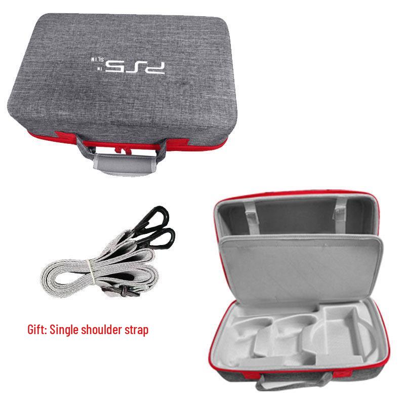 Sony PlayStation PS5 Slim Console Storage Bag: Lightweight, Handheld, Crossbody for Optical Drive Version.