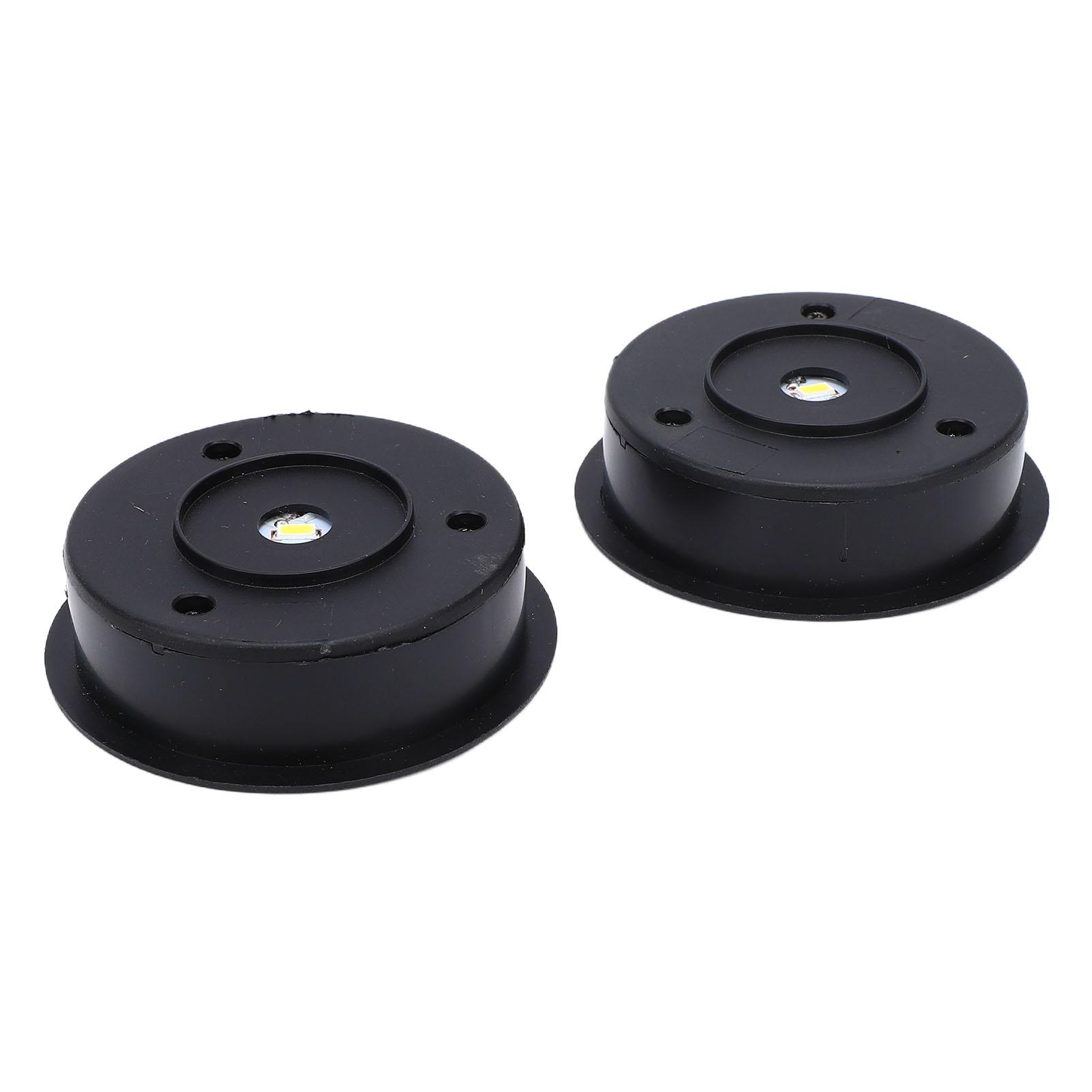 

2pcs Solar Light Replacement Tops Round Water Proof Solar Lantern Light Parts for Outdoor Garden Pathway Yard 7cm