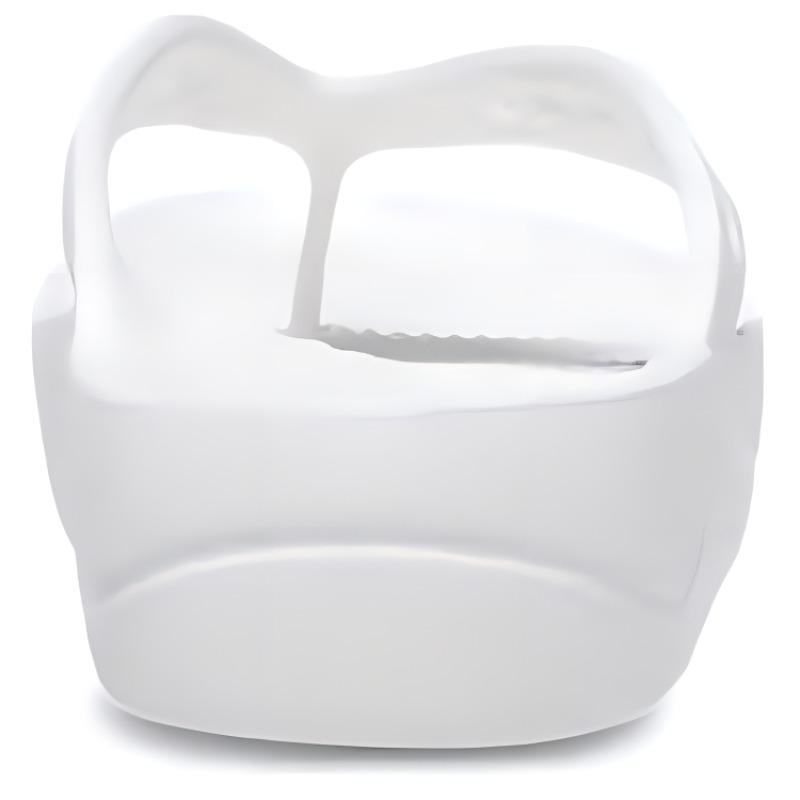 Crocs Baya Platform Flip Comfortable Cut-out Non-Slip Flip Women's White