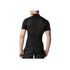 Under Armour Solid Color Logo High Neck Slim Fit Short Sleeve T-Shirt Men Black 1358642-001