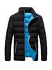 Giacca Sportiva da Uomo Ispessita Autunno/Inverno con Collo Alto Imbottita in Cotone - Cappotto Caldo Casual da Esterno