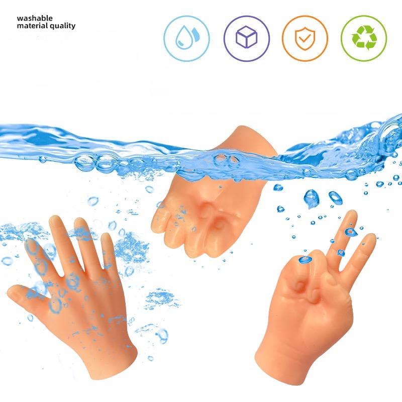 Funny Stretchy Cat Costume Glove - Wearable Pet Toy for Cats & Owners, TPR Stretchable, Washable, Hilarious Pet Video Moment