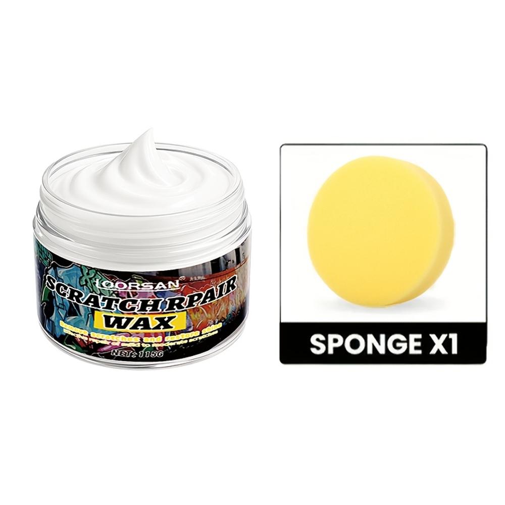 

Воск для удаления царапин с автомобиля 115 г - Восстановите и защитите свой автомобиль от царапин и следов завихрений, подходит для всех цветов