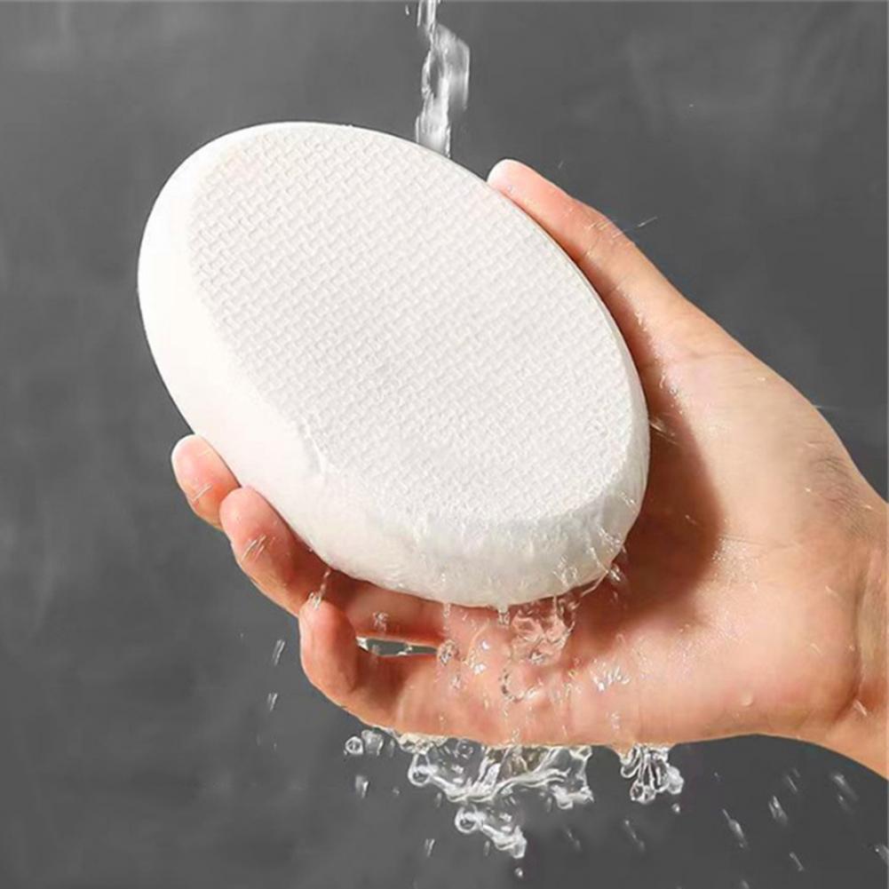 Back Lotion Applicator with Replaceable Cotton Pads Sunscreen Cream Applicator with Curved Handle Back Feet Bath Scrubber