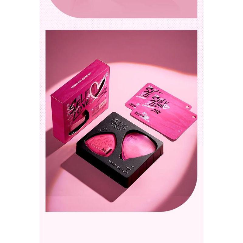 Lishu - Puderquasten-Set mit Etui Self Love Limited Edition