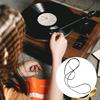 5 Pack Record Player Belt Rubber Drive Bands Record Player Drive Belts Turntable Repair Part Rubber Texture for Player