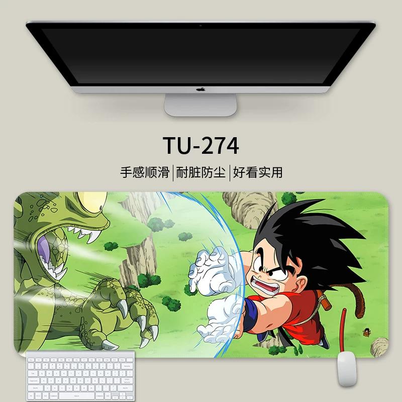 Man Son Goku Mouse Pad Taozed Dragon Ball Animation Cartoon Boys Games Keyboard Pad Boys Games Hot Blood Desk Desktop Pad Computer Table Mat