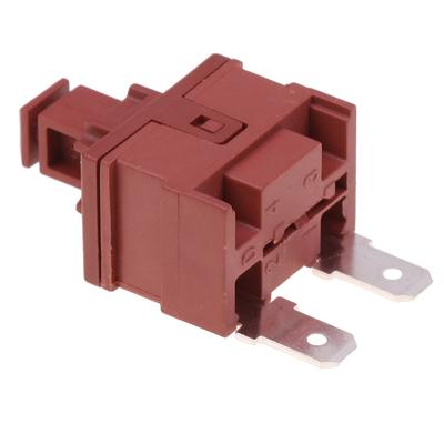 1Pc Kan-L5 2Pin Self-Locking Key Switch Water Heater Vacuum Cleaner Switch 7.5A 250Vac Button Power Switch Lock Button Key Switch