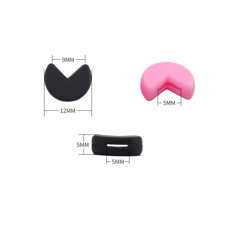 5 Pairs / Package Silicone Anti-slip Holder for Glasses Accessories Ear Hook Sports Eyeglass Temple Tip Stoppers Eyewear Hook