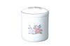 Floral Tessen Urn [7 Inches]  Buddhist Altar Supplies, Home Memorial Urn
