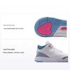 Air 3 Retro TD White Cobalt Bliss Baby Sneakers Pink-Glow Football-Grey HQ0782-101