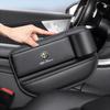 2026 Heiße Alfa Romeo Autositz-Lücken-Organizer Aufbewahrungsbox Leder Seiten-Aufbewahrungstasche Geldbörse Schlüssel Karten Becherhalter Für Alfa Romeo 4C
