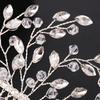 Silver Color Crystal Women Hair Combs Headwear Bridal Hair Clip Wedding Hair Accessories Rhinestone Hair Combs Women Handmade