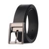 Men's Double-Sided High-End Waistband with Rotating Alloy Pin Buckle