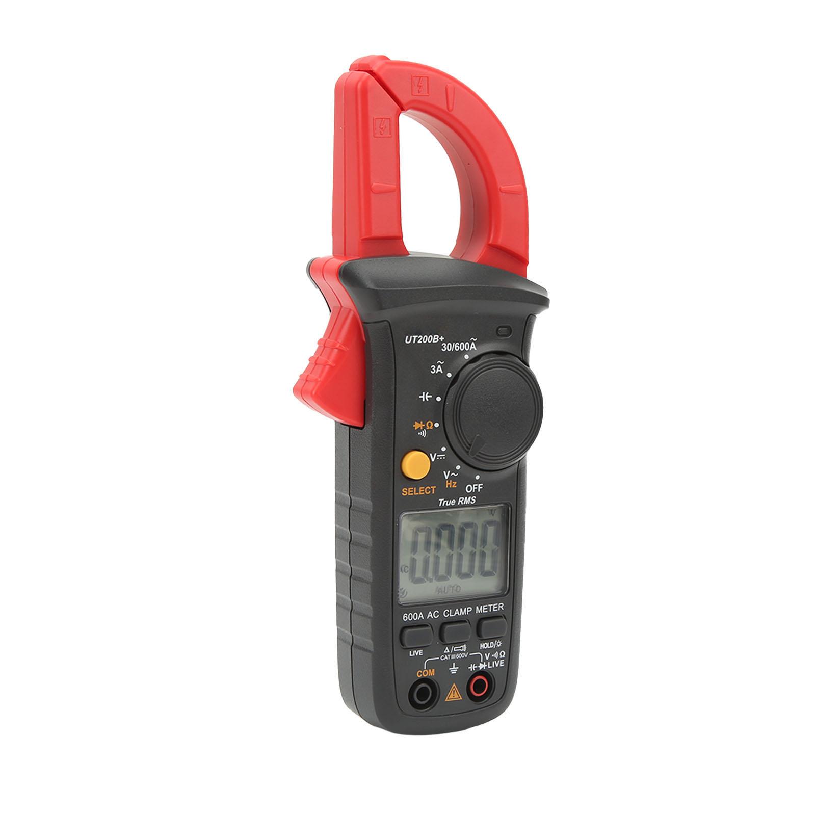 

Digital Clamp Meter AC DC Voltage Current Resistance Capacitance Meter Electrical Test Multimeter