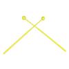 2PCS Drumsticks Plastic Exercise Drum Sticks Percussion Instrument Parts for Training and Kids