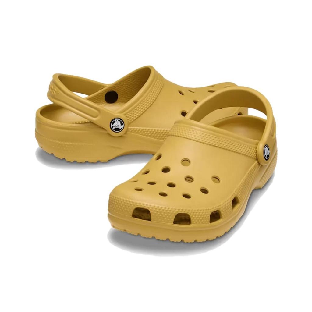 Crocs Classic Clog Comfortable Fashion Clogs Men Footwear Golden-Yellow 10001-76A