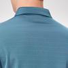 Men's 100% Silk Jacquard Business Casual Polo Shirt