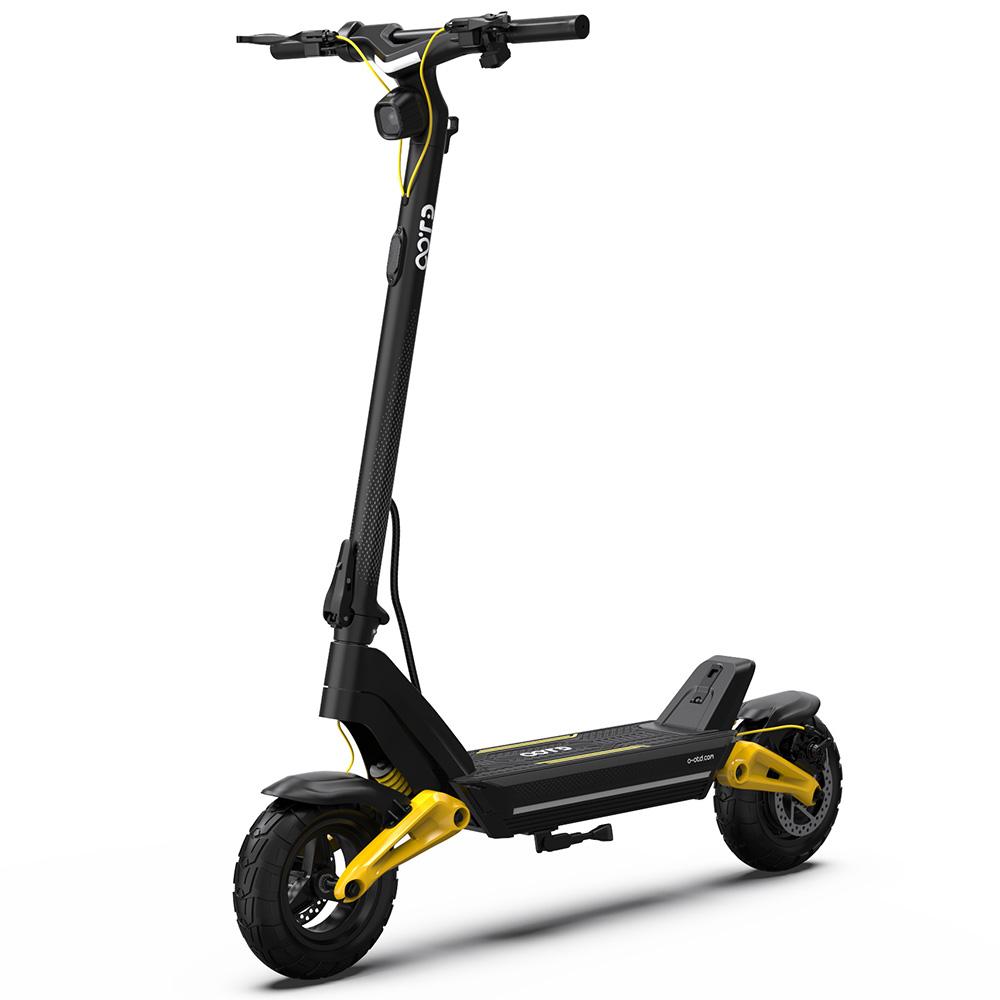 Electric Scooter OOTD 10" 1400W Motor 48V 20AH Max Range 70Km Load 120Kg Black S10