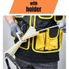 Fluorescent Tie Organizer with Carabiner Cable Zipper Savers Multiple Cable Ties Holder Portable Hardware Tool