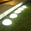 5pcs 1 Drag 5 Lawn Lamps Half Ball Shaped Cobblestone Lamp Solar Ground Lights  Outdoor Garden Lawn