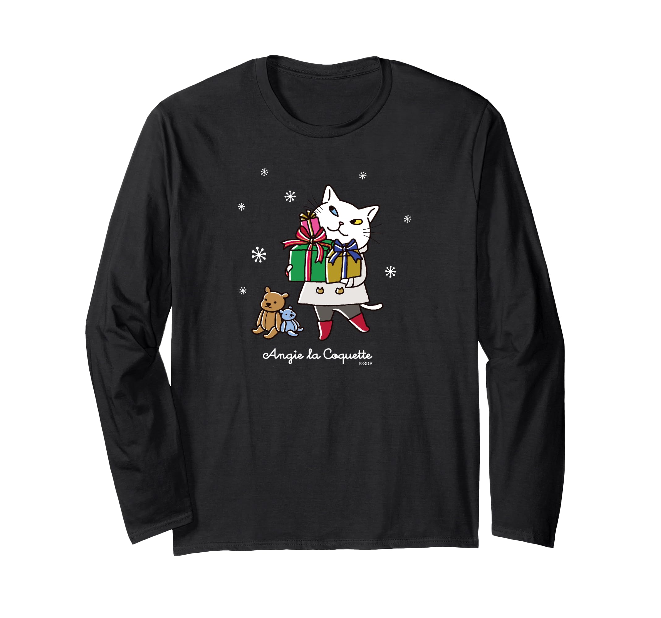 

Angie La Coquette / Beautiful Angie Holiday Gift Long Sleeve T-Shirt