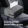 Large Car Tissue Holder Leather Tissue Holder in Car Backseat Rectangular, Napkin Holder for Car
