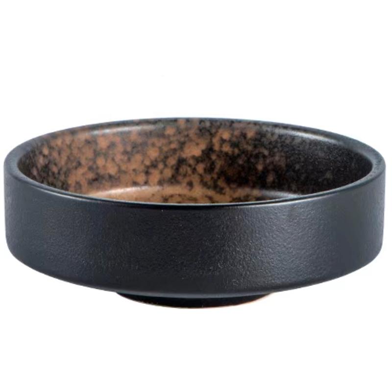 Japanese Creative Ceramic Bowl Salad Bowl Thick Soup Bowl Stew Bowl Restaurant Fashionable Dish Deep Bowl Fruit Bowl Large