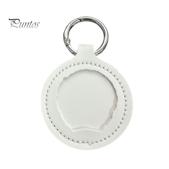 

Автомобильный брелок для ключей, искусственная кожа, прочный органайзер для ключей, утолщенный дизайн, изысканная работа, держатель для ключей белый