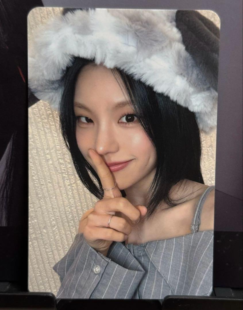 

[USED] ITZY Yeji Air Makestar Autograph Session Limited Trading Card C1