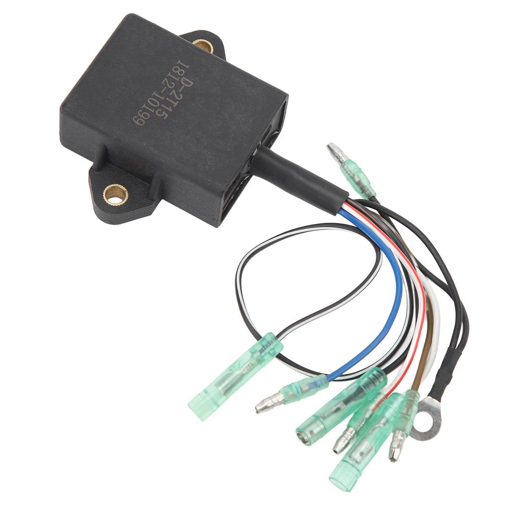 CDI UNIT Ignition Pack ABS Simple Installation Waterproof CDI Unit Ignition Coil for Outboard Motor