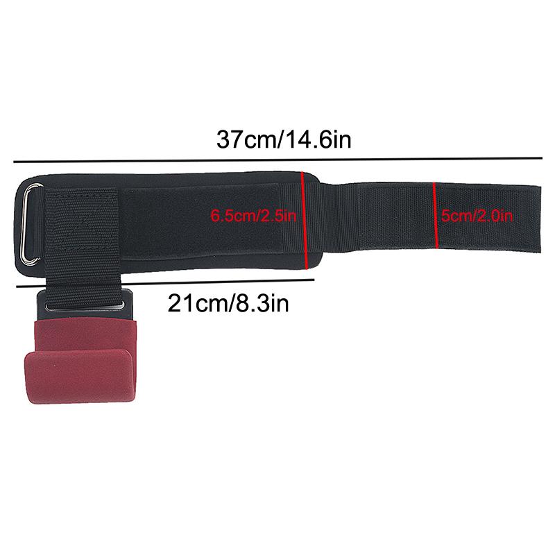 Fitness Haltere Protecție Palmă Cârlig de Încheietură pentru Tracțiuni Bară Orizontală Echipament Sportiv Antrenament de Forță Cârlig de Asistență pentru Mână