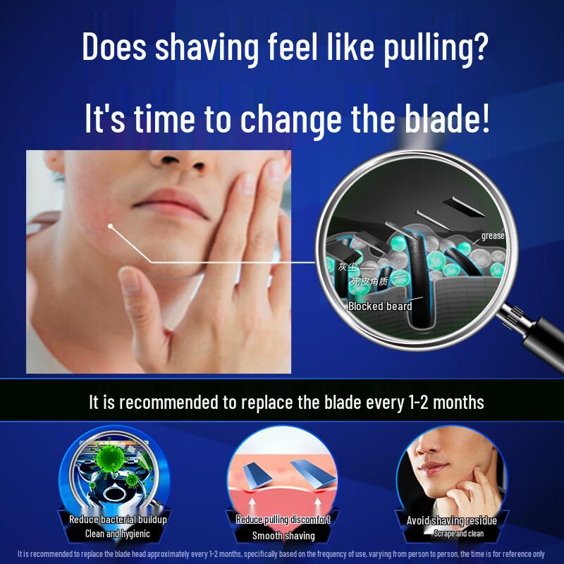 Compatible 5-Layer Razor Blades for Fusion 5 ProGlide