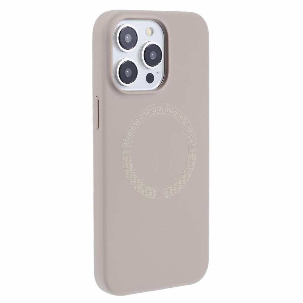 BJT Series For iPhone 13 Pro 6.1 inch Case Compatible with MagSafe TPU+Silicone Smart Phone Cover