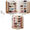 Multi-Layer Movable Storage Rack for Kitchen and Shoes