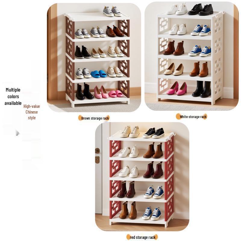 Multi-Layer Movable Storage Rack for Kitchen and Shoes