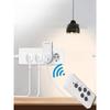 Wireless Smarts Wall-Mounted Power Strip Power Strip With Wireless Remote Control 220V 433.92MHz 16A/2200W