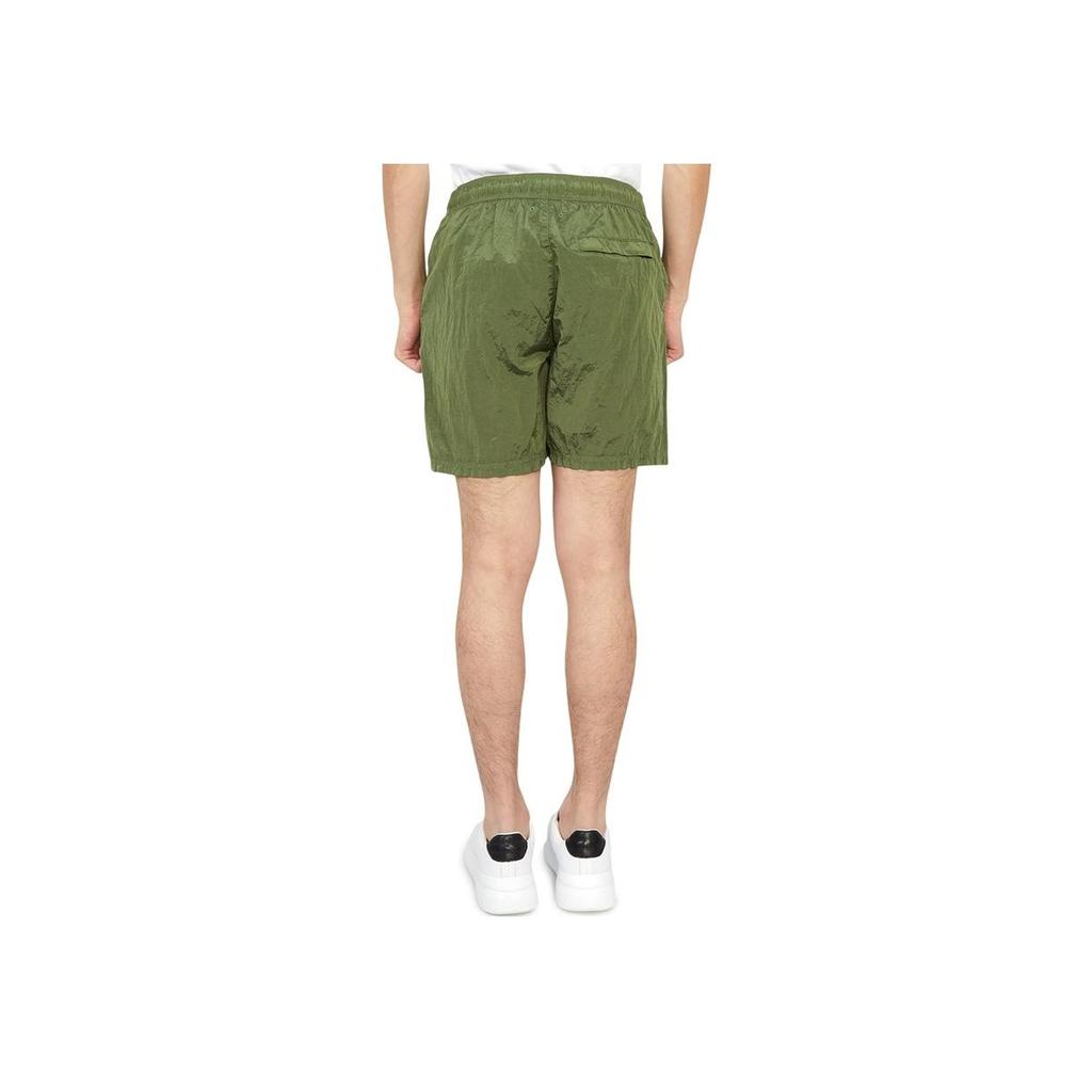 STONE ISLAND Logo Shorts Sage Men Bottoms Green 7815B0948-V0055