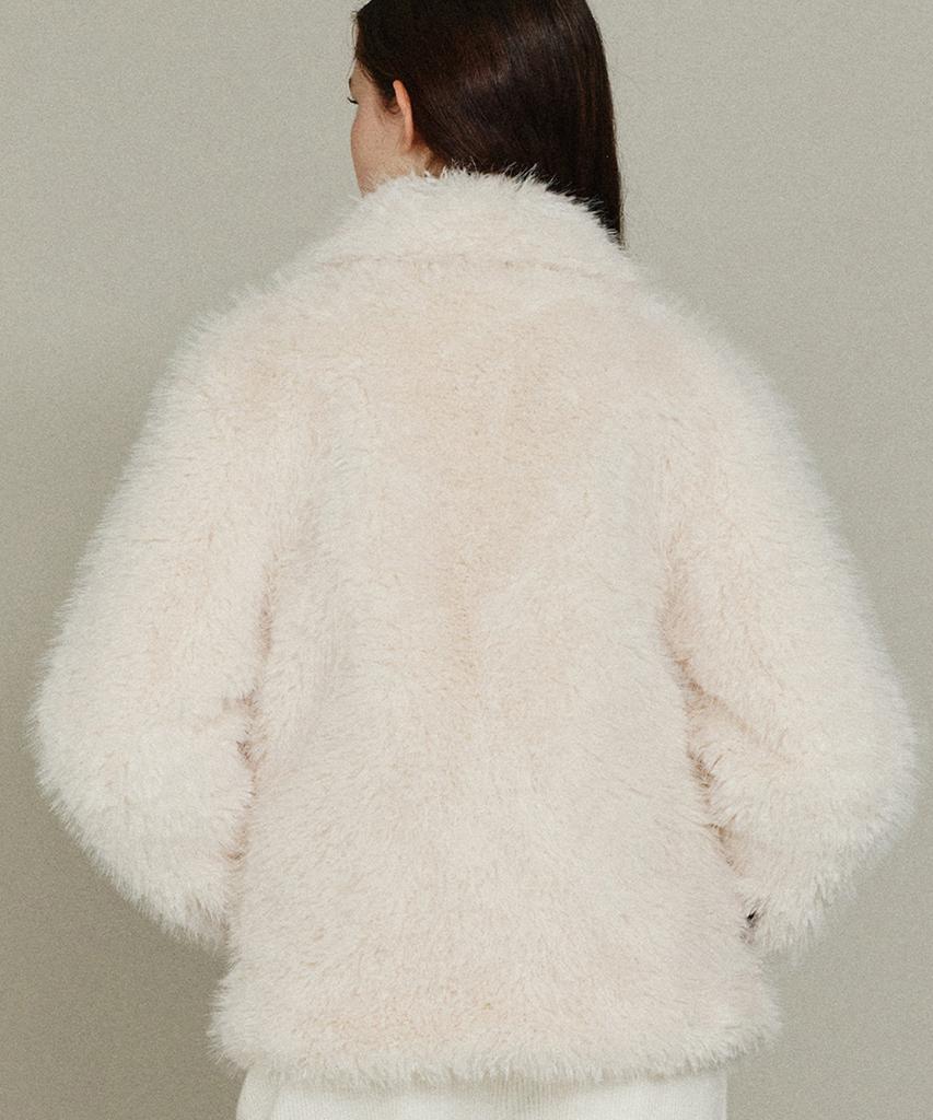 Itov Seoul Button Fur Jacket Iv