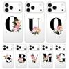 Blumen Buchstaben S Weiche Klare TPU Handyhülle Für iPhone 17 Air 16E 16 11 15 14 Pro MAX 12 13 7 8 Plus SE Osterhülle Schutz