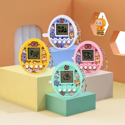 Gifts Fun Decorative Colourful Virtual Cyber Pet Keyring Games Console Keychain Electronic Pet Game