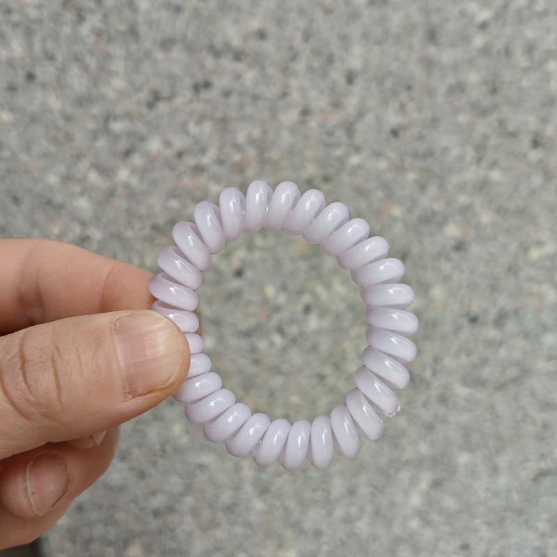 Candy-Colored Thick Bracelet-Style Hair Ring: Extra-Large Korean Rubber Band and Spring Headband Ornament