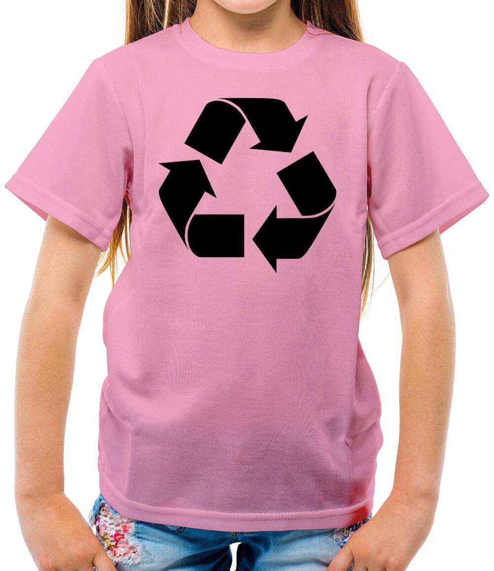 Recycling Symbol Kids T-Shirt - Recycle - Environt - Clothing - Gift 110